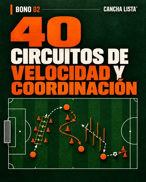 Portada del bono 40 circuitos de velocidad y coordinación