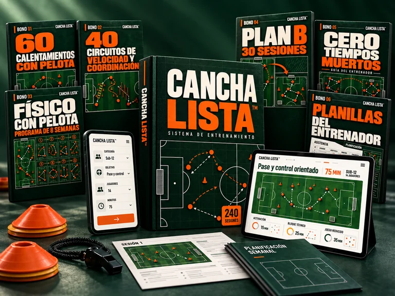 Cancha Lista con el sistema completo y seis bonos incluidos